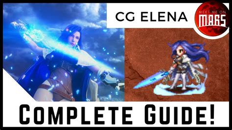 ffbe elena best in slot|CG ELENA COMPLETE GUIDE! .